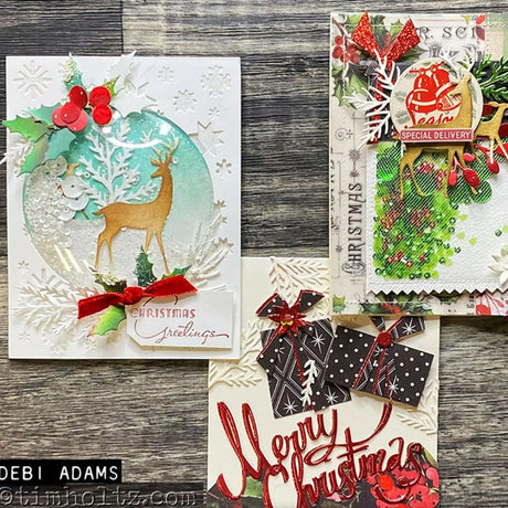 Troqueles Thinlits Darling Deer - Venado - Navidad de Tim Holtz (vista 2)