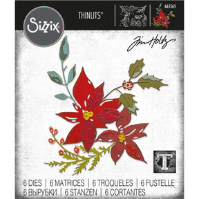 Troqueles Thinlits Ramo Festivo - Navidad de Tim Holtz