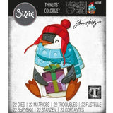 Troqueles Thinlits Tim Holtz Colorize Pingüino Eugenio - Navidad