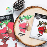 Troqueles Thinlits Tim Holtz Colorize Papá Noel en el bosque - Navidad (vista 2)
