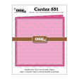 Troquel Cardzz N°531 Tarjeta Doble Con 2 Capas