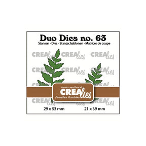 Troquel Duo Dies N°63 Hojas - Derecha