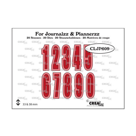 Troquel For Journalzz & Plannerzz Números