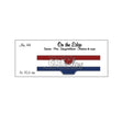 Troquel On the Edge N°44 Tabs/Bolsillos con borde doble costura