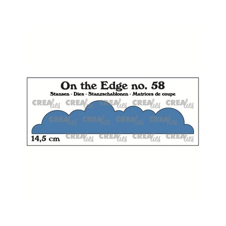 Troquel On the Edge N°58 Clouds Curved