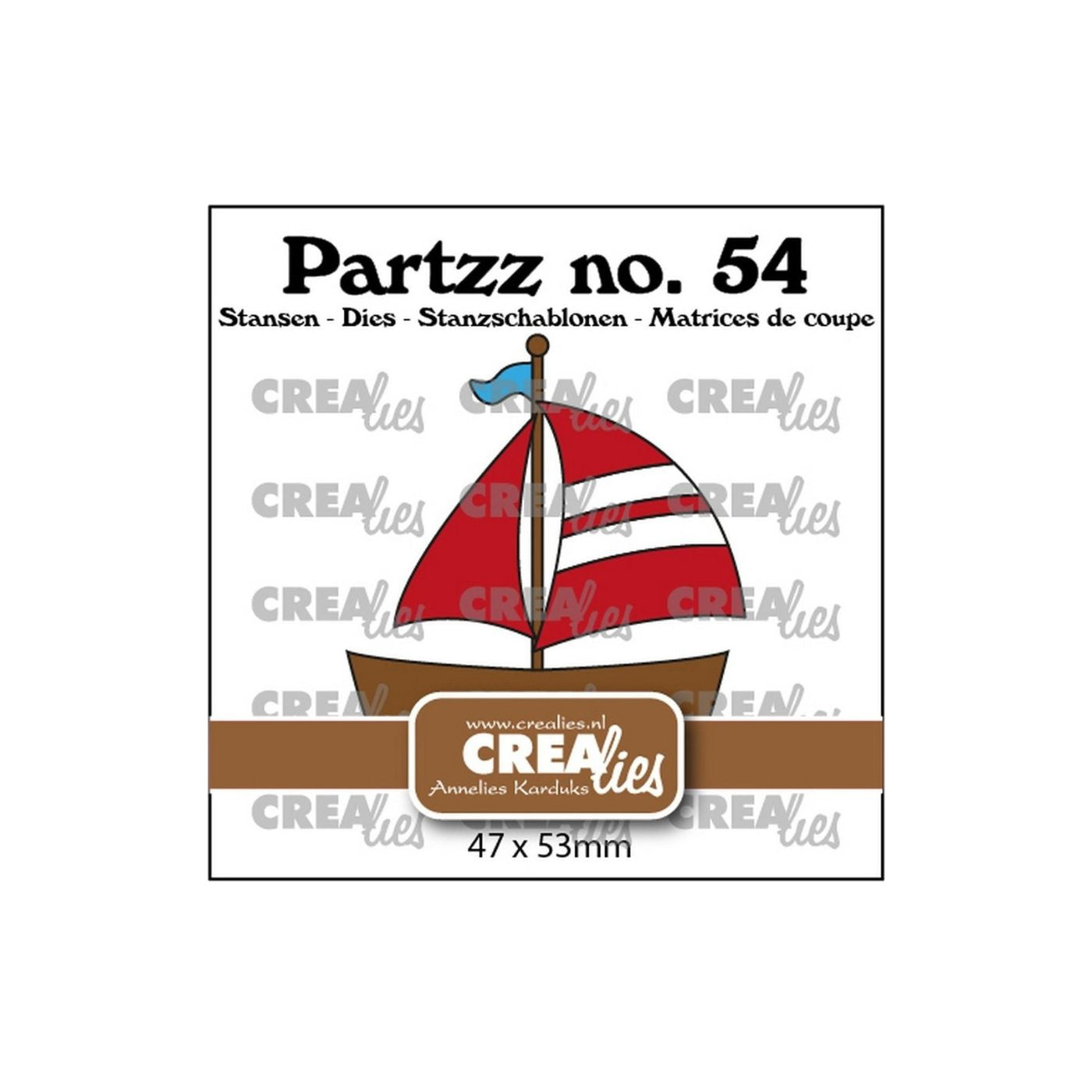 Troquel Partzz N°54 Velero