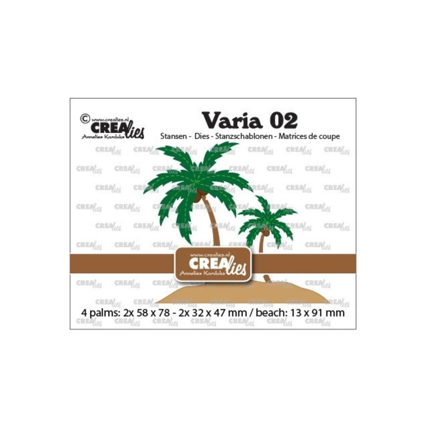 Troquel Varia N°02 Palmeras