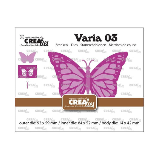 Troquel Varia N°03 Mariposa Monarca