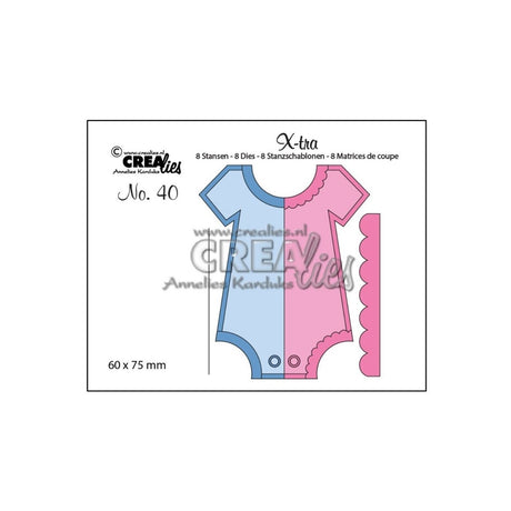 Troquel X-tra N°40 Ropa de Bebe (mediano)