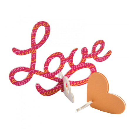 Troquel Bigz Palabra Love con corazones 3D (vista 3)