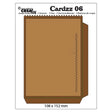 Troquel Cardzz N°06 Bolsillo de Bolsa Borde Zigzag