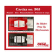 Troquel Cardzz N° 305 – Mecanismo ParaTarjeta Pop Up Slider