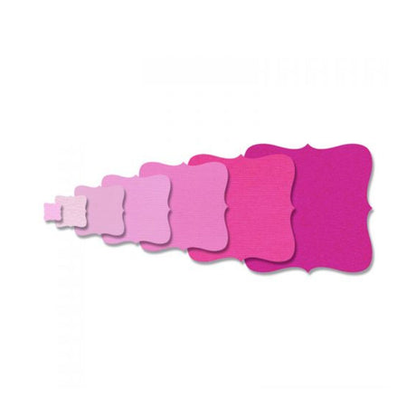 Troqueles Framelits Etiquetas Fancy #6