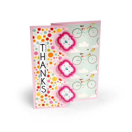 Troqueles Framelits Flip Its: Tarjeta Lúdica Triple