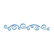 Troquel Sizzlits Tira decorativa - Swirly