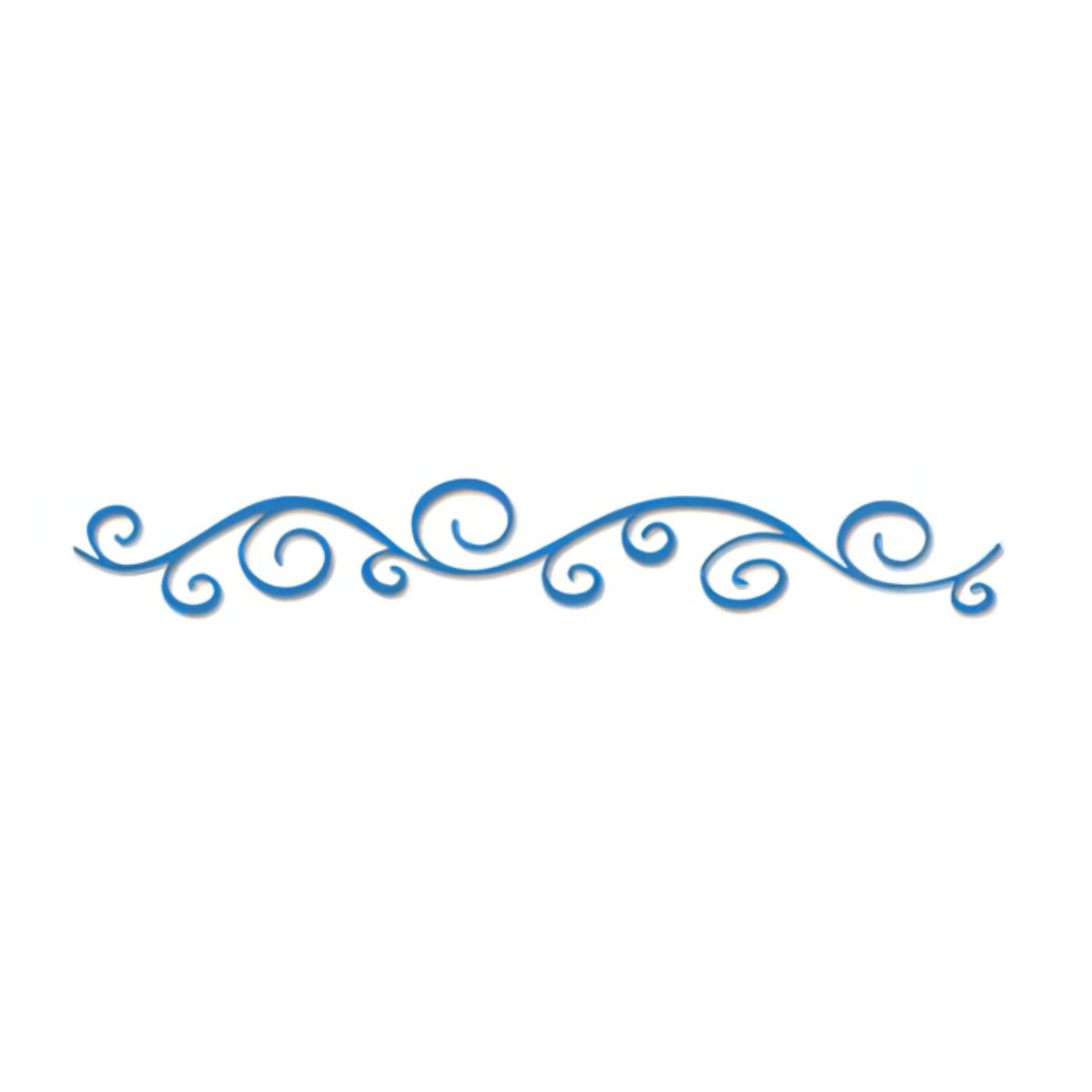 Troquel Sizzlits Tira decorativa - Swirly