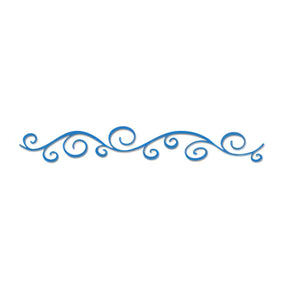 Troquel Sizzlits Tira decorativa - Swirly