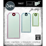 Troqueles Thinlits Framed Tags de Tim Holtz
