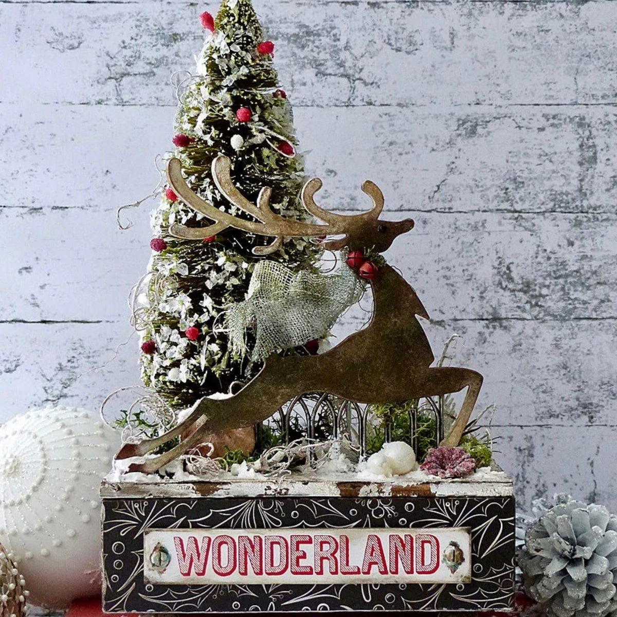 Troquel Bigz Tim Holtz Reno Estilizado – Navidad (vista 4)