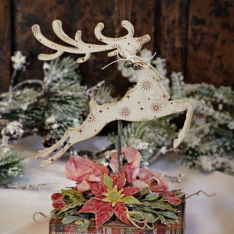 Troquel Bigz Tim Holtz Reno Estilizado – Navidad (vista 2)