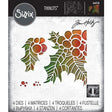 Troquel Thinlits Piezas de acebo - Navidad de Tim Holtz