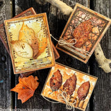 TROQUEL THINLITS FRAGMENTOS DE HOJAS DE TIM HOLTZ (vista 2)