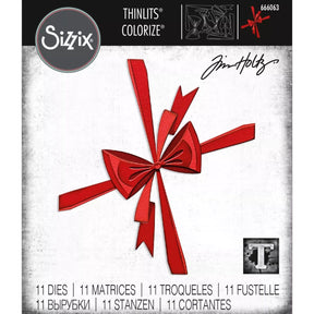 Troqueles Thinlits Colorize Lazo de Tim Holtz