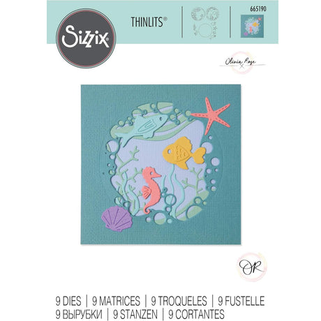 Troqueles Thinlits Ocean Scene