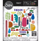 Troqueles Thinlits Abstract Elements de Tim Holtz