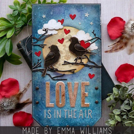 Troqueles Thinlits Lovebirds de Tim Holtz (vista 3)
