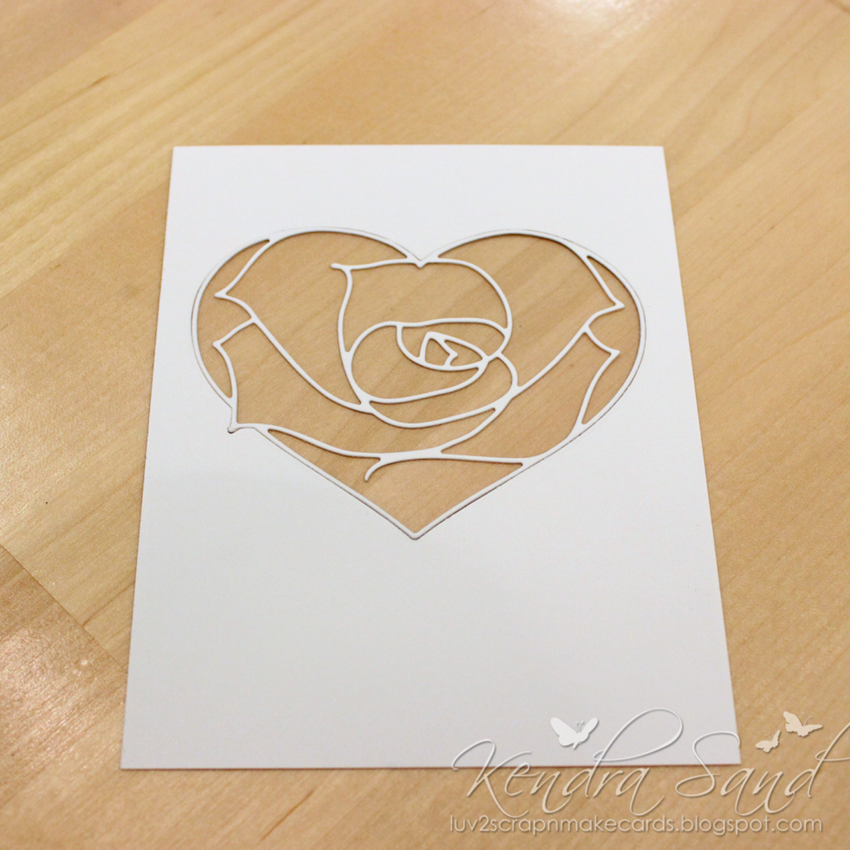 Troquel Heart Rose (vista 3)