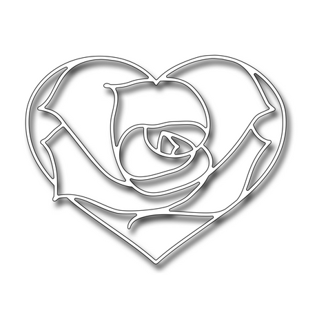 Troquel Heart Rose (vista 4)