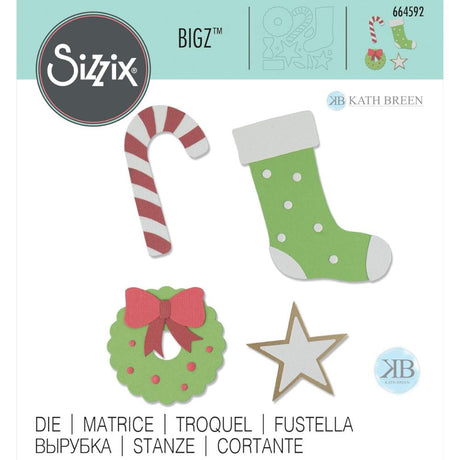 Troquel Bigz Elementos Navidad