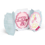 Troqueles Thinlits Frase "Happy Birthday" (vista 2)