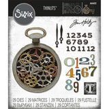 Troqueles Thinlits Relojes de Tim Holtz