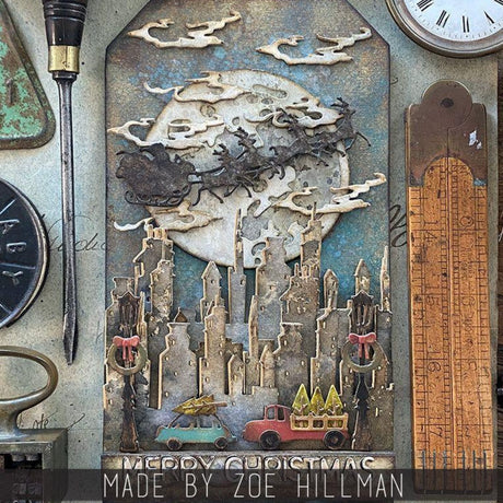 Troqueles Thinlits Vault Christmas Magic de Tim Holtz (vista 3)