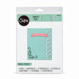 Troqueles Thinlits Plus Card Essentials de Sizzix, set de 4