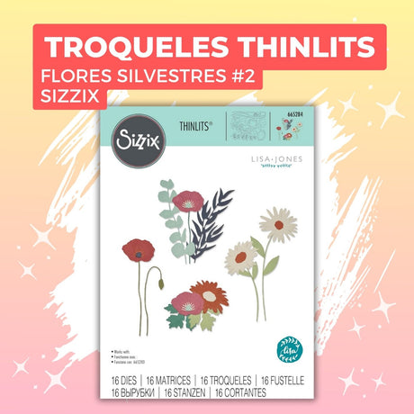 Troqueles Thinlits Flores Silvestres #2