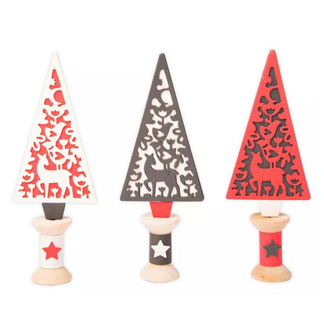 Troqueles Thinlits  Árbol Navidad Folk Art (vista 2)