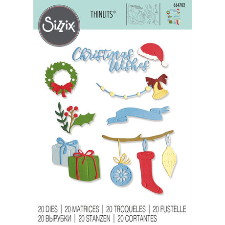 Troqueles Thinlits Decoraciones de Navidad