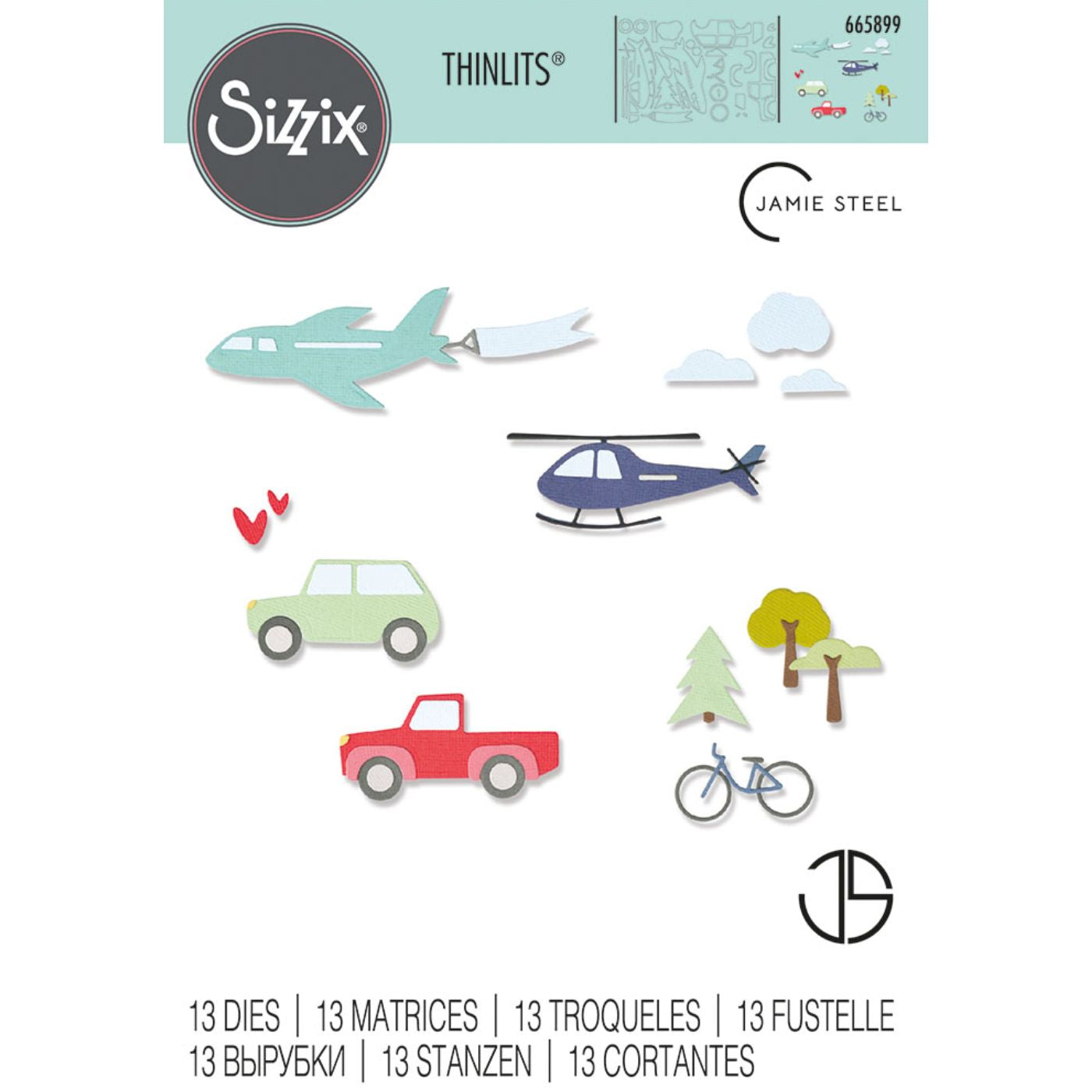 Troqueles Thinlits Transport Collection