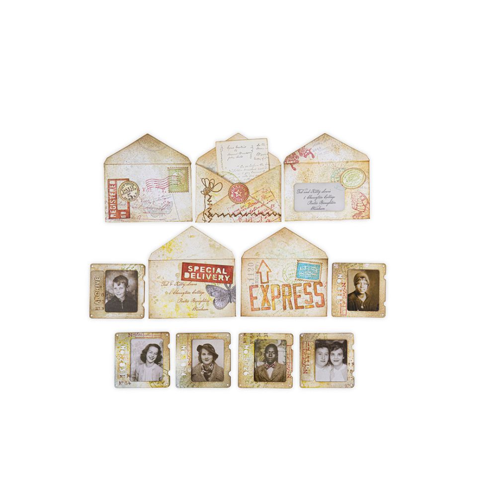 Troqueles Thinlits Tim Holtz Postal (vista 2)