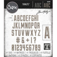 Troqueles Thinlits Alphanumeric Emporium de Tim Holtz