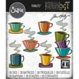 Troqueles Thinlits Papercut Café de Tim Holtz