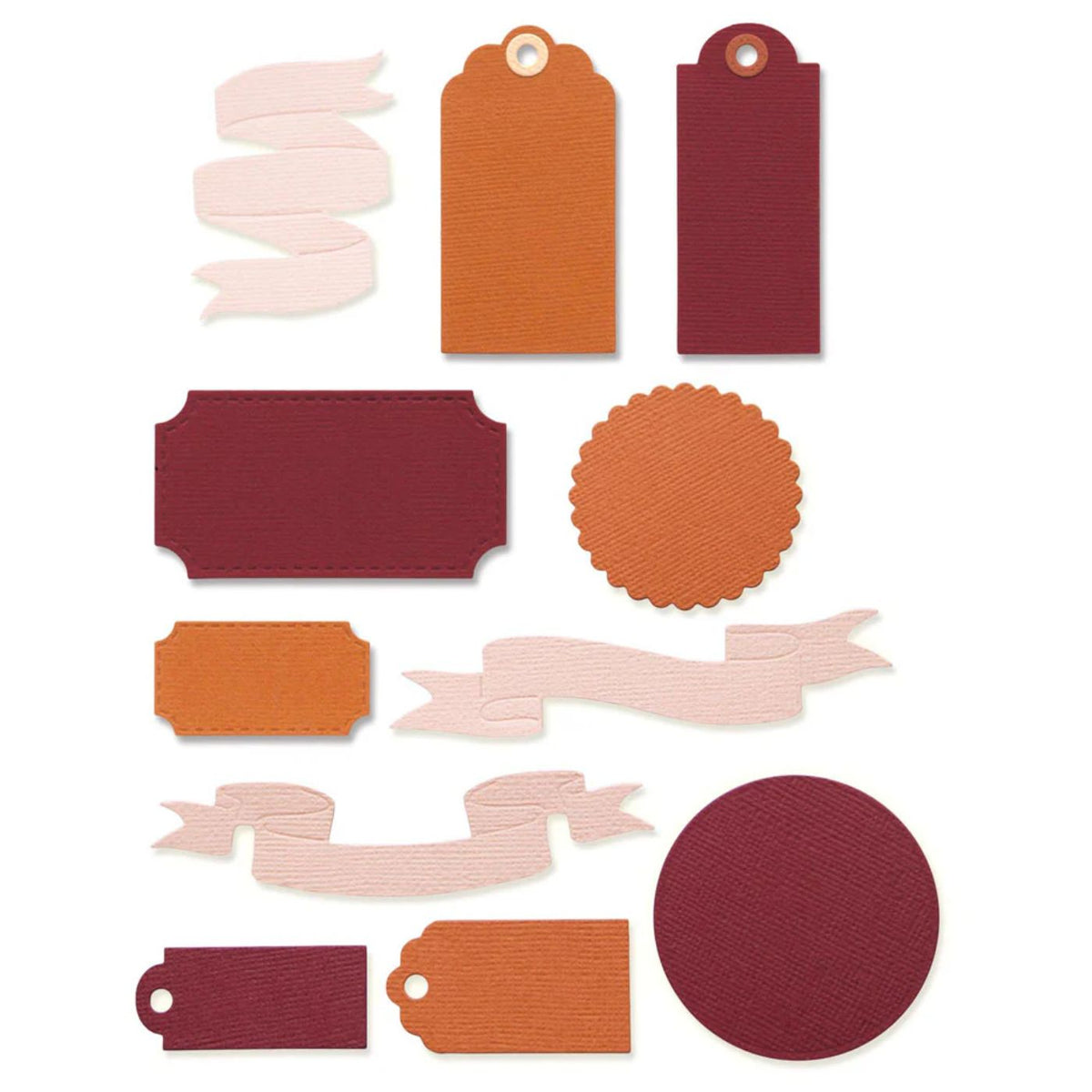 Troqueles Thinlits Vintage Tags & Banners (vista 3)