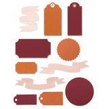 Troqueles Thinlits Vintage Tags & Banners (vista 3)