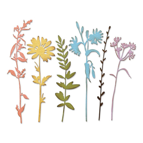 Troqueles Thinlits Flores Silvestres de Tim Holtz (vista 3)