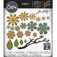 Troqueles Thinlits Florcitas en jirones de Tim Holtz