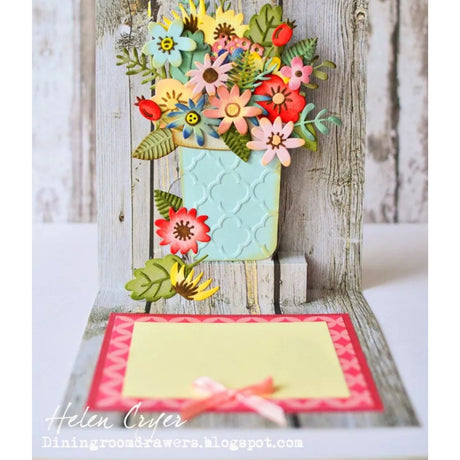 Troqueles Thinlits Floral Moderno #1 de Tim Holtz (vista 2)