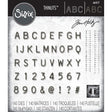 Troqueles Thinlits Etiqueta Alfanumérica de Tim Holtz